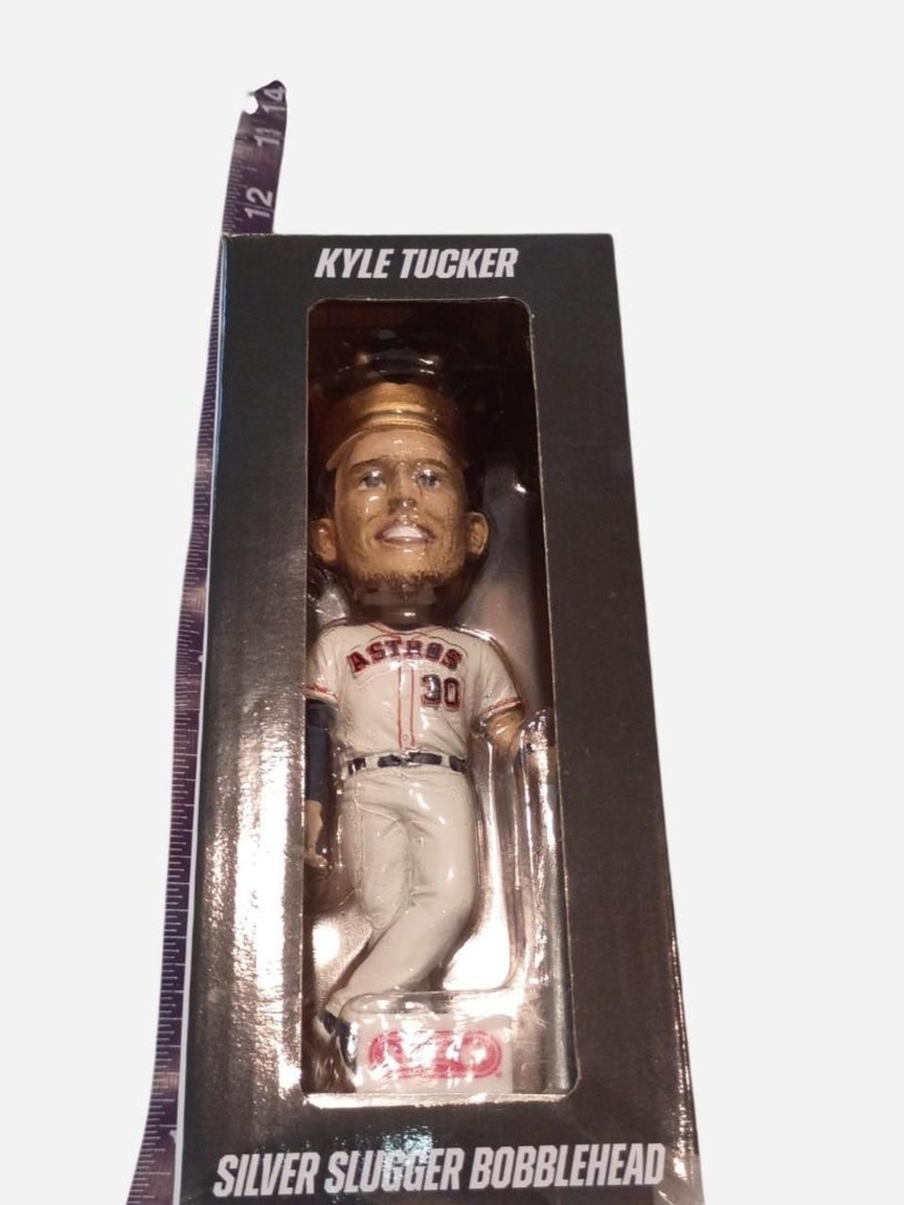 Tucker Astros Bobblehead - White, Blue, Gold